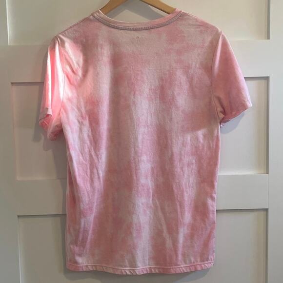 Art Class Pink Tie Dye Smiley Face Short Sleeve Crewneck Kids Tee Size XXL - Picture 2 of 4